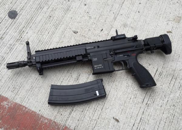 T Umarex / VFC HK416C GBB Rifle ( Black )